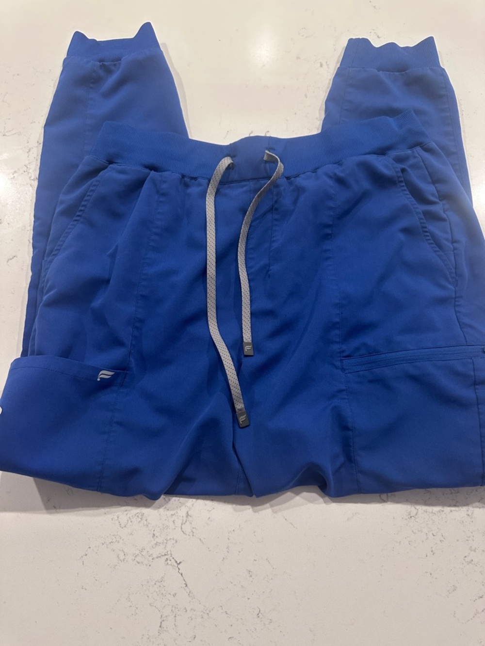 Bundle of 2 Fabletics Women’s Royal Blue Scrubs Jogger Pants - Picture 7 of 12